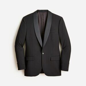 J. Crew Ludlow tuxedo in Italian wool (Black, 40R jacket, 32x32 pants)